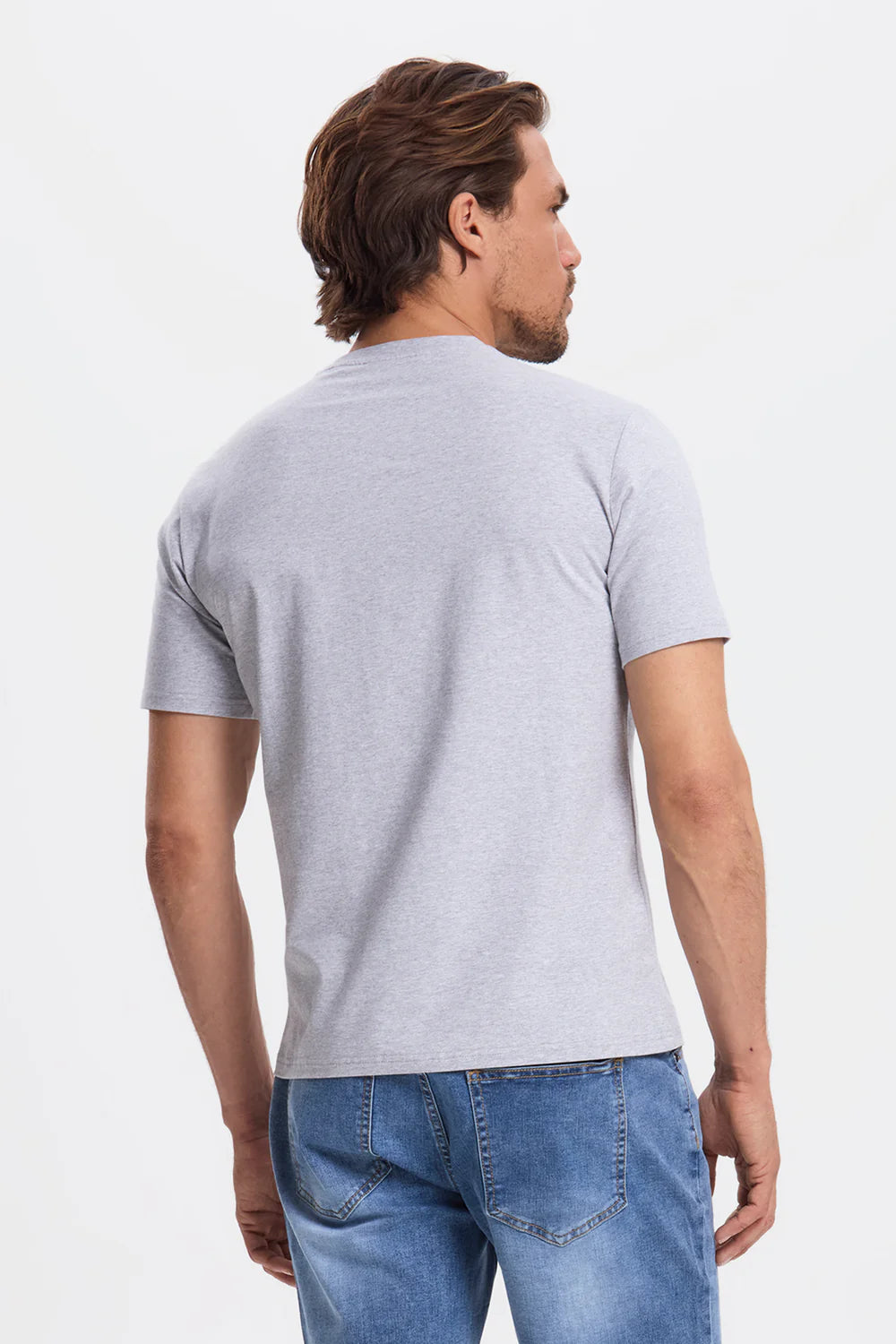 STAPLE LIGHTWEIGHT T SHIRT - GREY