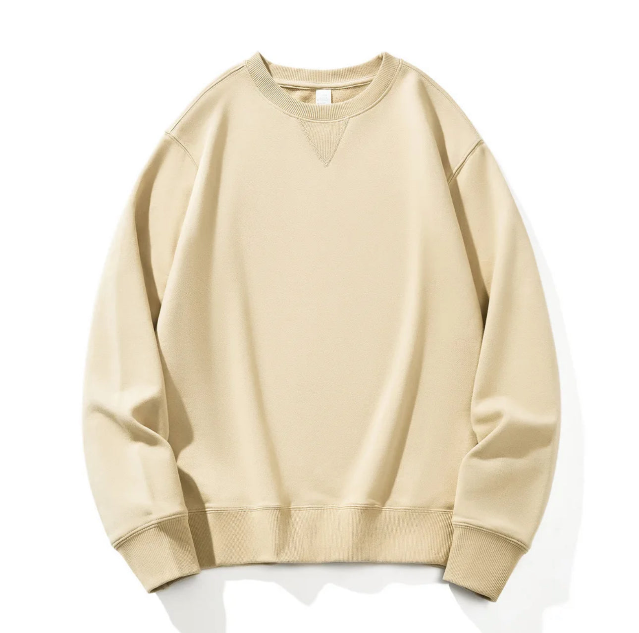 ESSENTIAL HEAVYWEIGHT CREWNECK - CREAM
