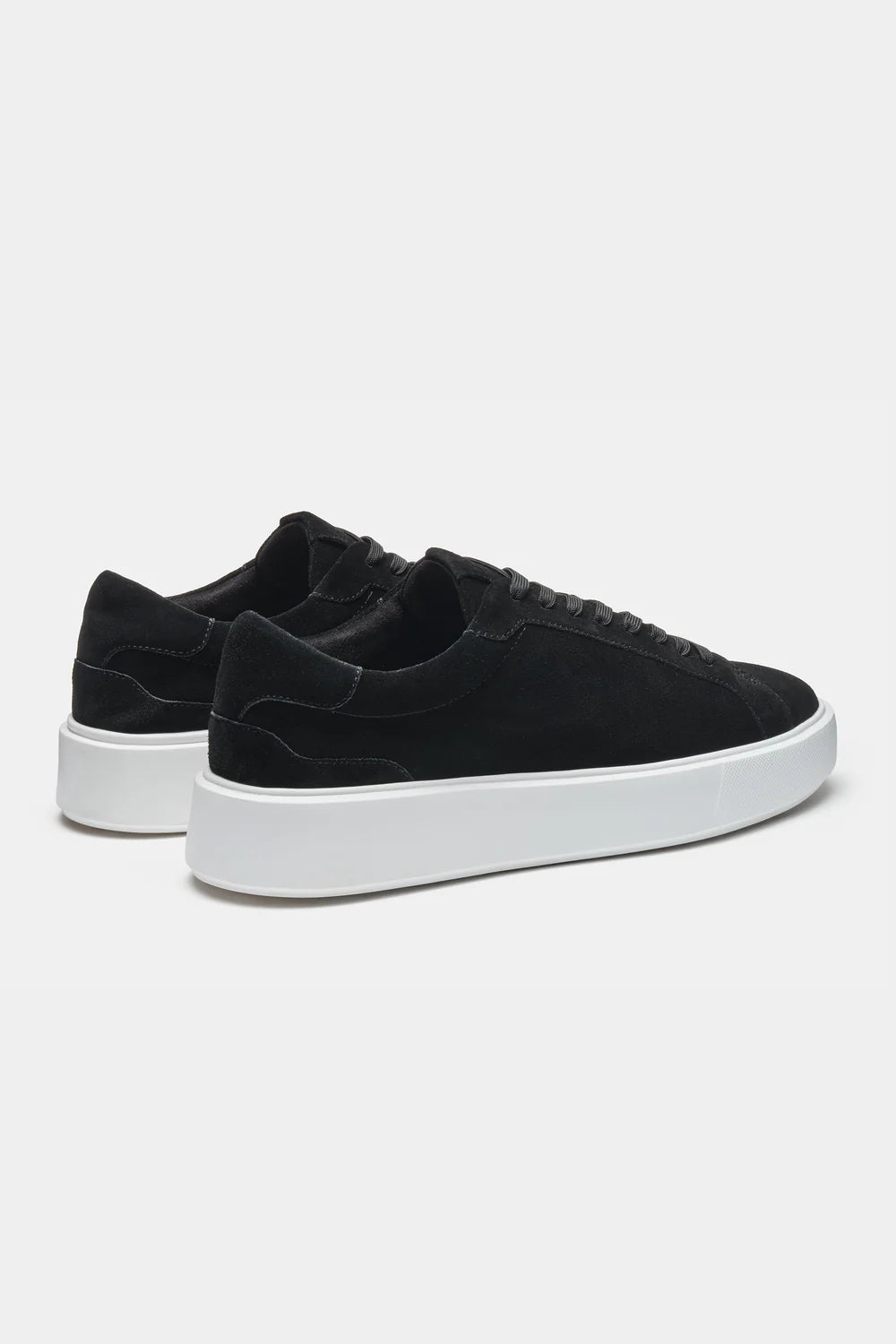 VEYRA SUEDE TRAINER - BLACK