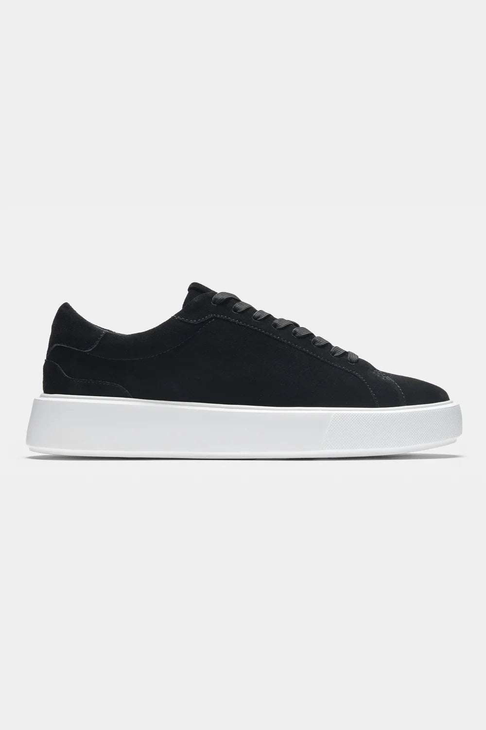 VEYRA SUEDE TRAINER - BLACK