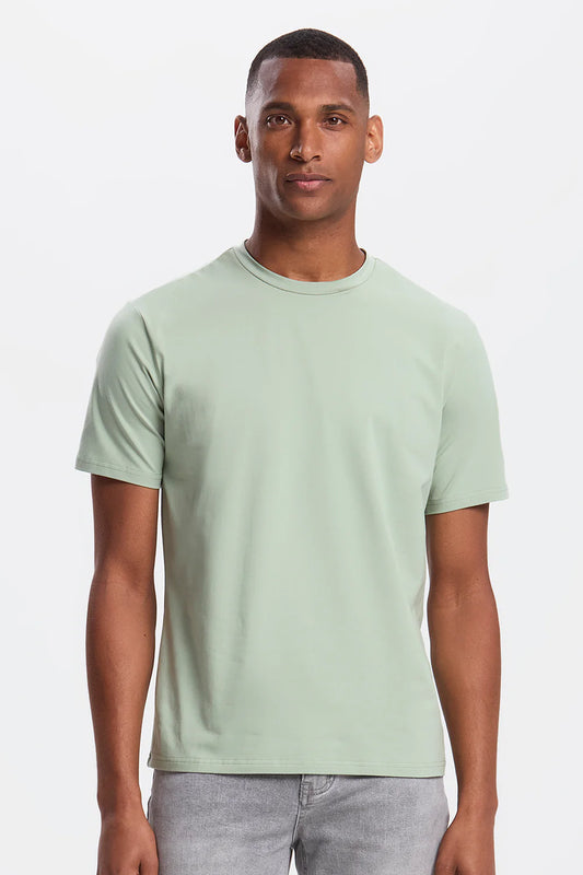 STAPLE LIGHTWEIGHT T SHIRT - SAGE