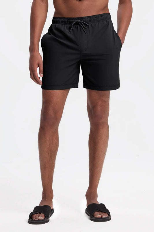 ESSENTIAL SWIM SHORT - BLACK