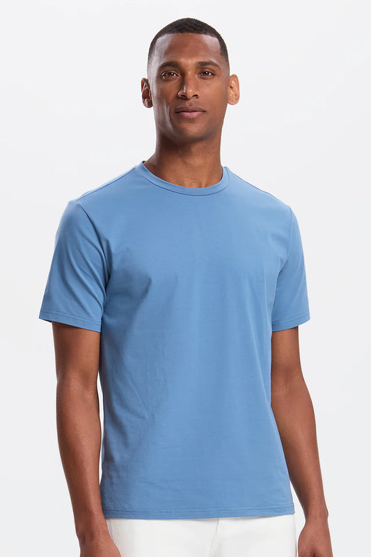 STAPLE LIGHTWEIGHT T SHIRT - BLUE
