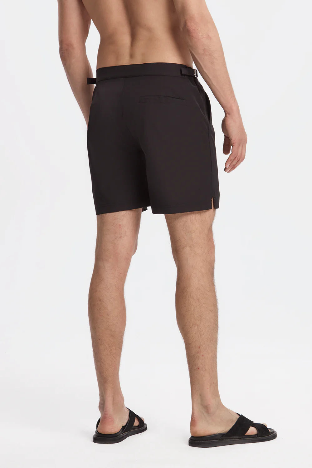 LUNE SWIM SHORT - BLACK
