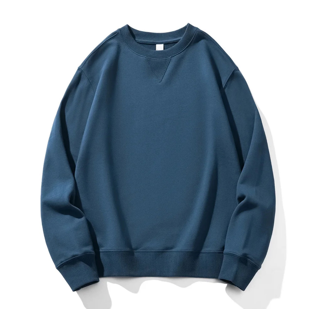 ESSENTIAL HEAVYWEIGHT CREWNECK - MIDNIGHT BLUE
