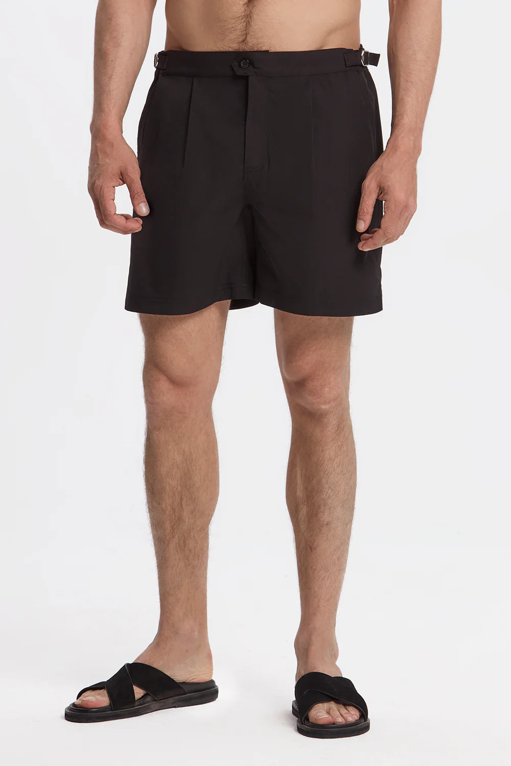 LUNE SWIM SHORT - BLACK