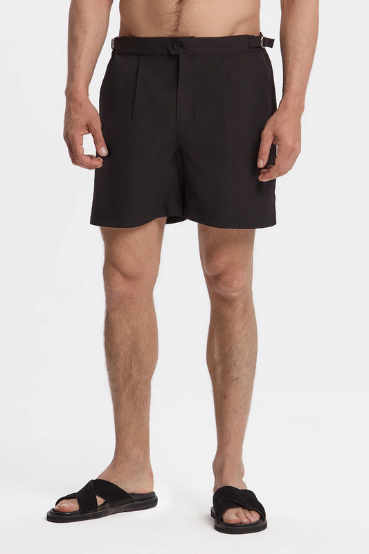 LUNE SWIM SHORT - BLACK