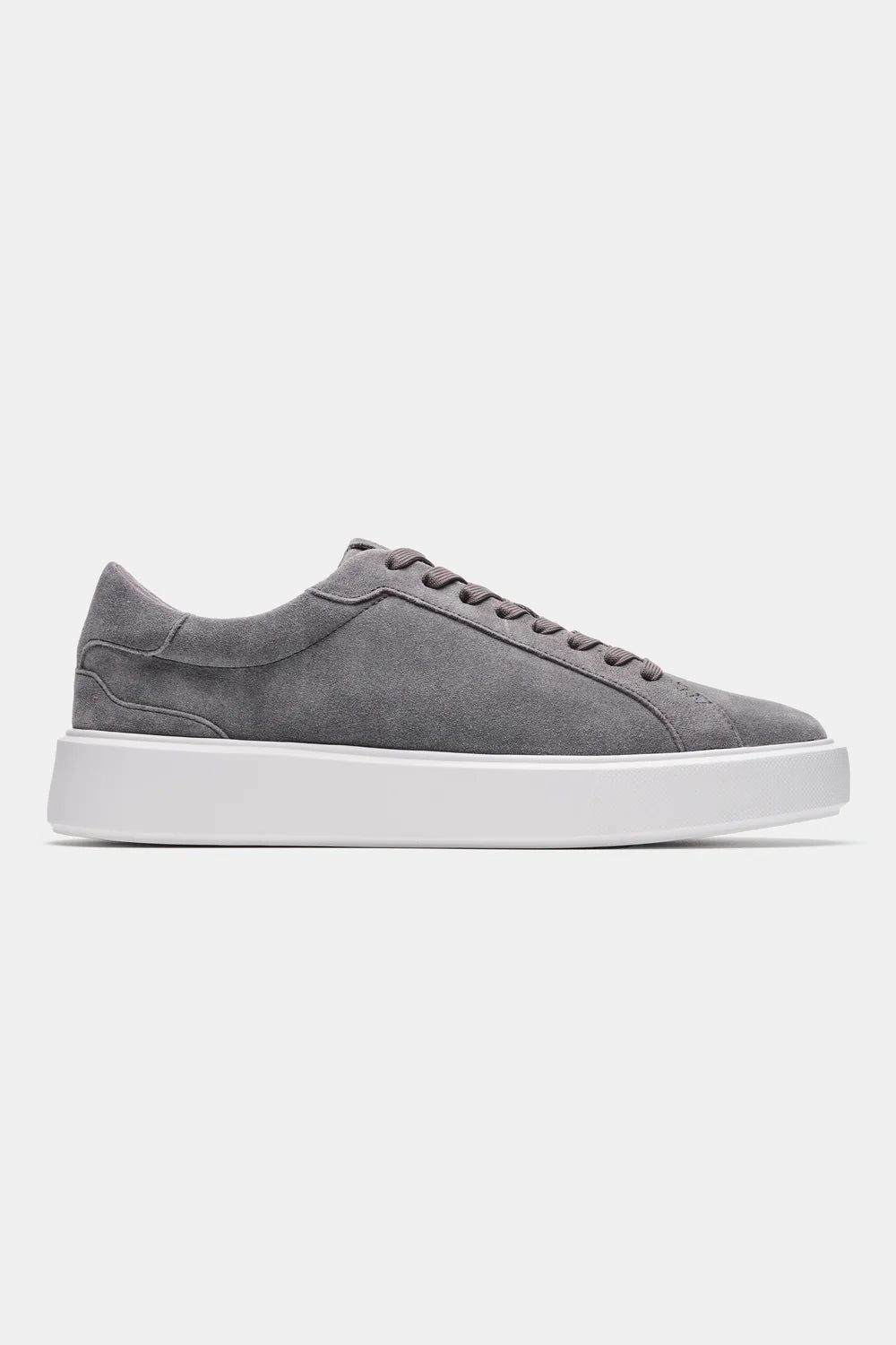 VEYRA SUEDE TRAINER - GREY