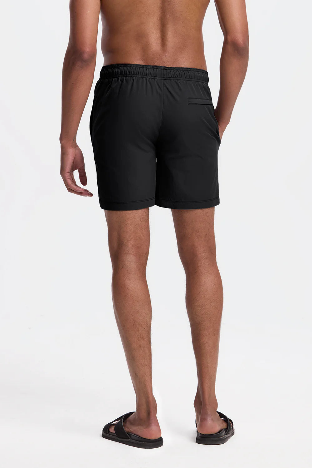 ESSENTIAL SWIM SHORT - BLACK