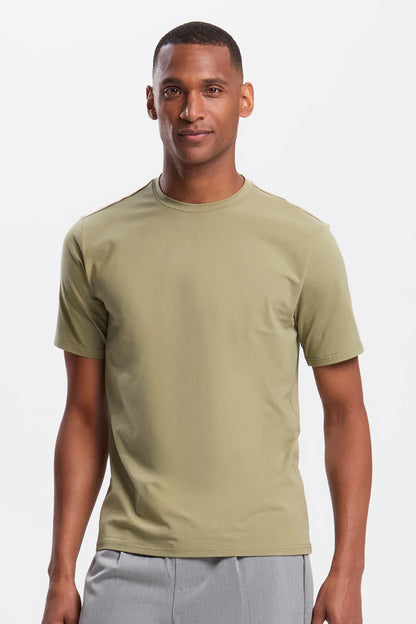 STAPLE LIGHTWEIGHT T SHIRT - OLIVE