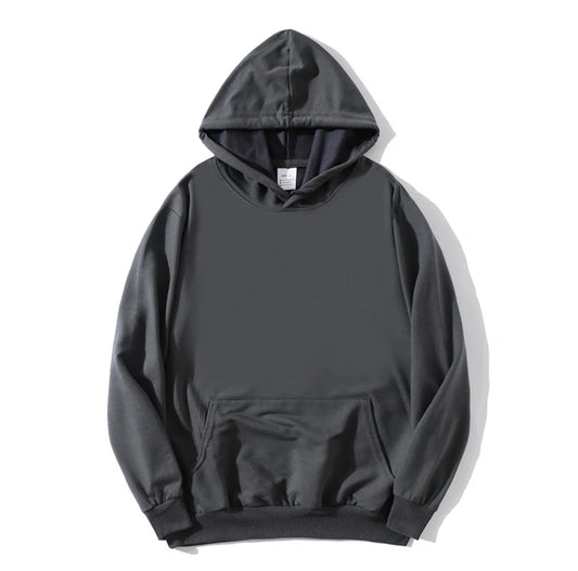 ESSENTIAL HEAVYWEIGHT HOODIE - CHARCOAL